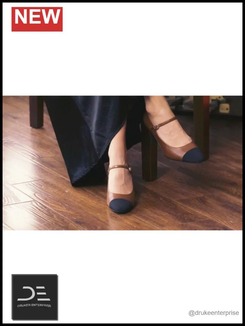 Chunky Block Heel Pumps for Women Closed Round Toe Low Heel Dress Shoes with